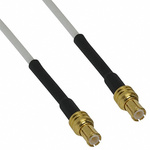 Cinch Connectors Male MCX to Male MCX RG178 Coaxial Cable, 50 Ω, 415