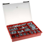 RS PRO Steel 1165 Piece Hex Drive Screw/Bolt Kit