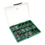 RS PRO Stainless Steel 3168 Piece Slot Drive Screw/Bolt Kit