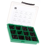 RS PRO Steel 1120 Piece Hex Socket Drive Screw/Bolt Kit