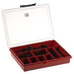 RS PRO Steel 595 Piece Hex Socket Drive Screw/Bolt Kit