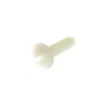 RS PRO Slot Countersunk Nylon Machine Screws DIN 963, M4x16mm
