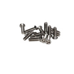 Hammond Cross Flat Tamper Proof Security Screw, M3.5x12mm