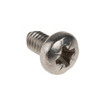 RS PRO Pozidriv Round A2 304 Stainless Steel Machine Screw DIN 7985, M4x6mm