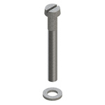 Parker Slot Round Steel Machine Screw DIN 3015-1, M6 x 20x20mm M6