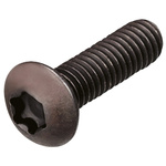 Yahata Neji Hexalobular Recess Button Steel Tamper Proof Security Screw, M3x10mm
