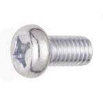 Yahata Neji Cross Pan Steel Machine Screws, M2.5x8mm