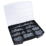 RS PRO Steel 1190 Piece Phillips Drive Screw/Bolt Kit