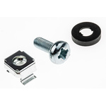 RS PRO Nylon 10 Piece Cross Drive Screw/Bolt, Nut & Washer Kit