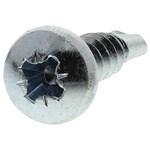 RS PRO Bright Zinc Plated Steel Self Drilling Screw No. 10 x 3/4in Long x 19mm Long