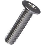 Yahata Neji Cross Truss Iron Machine Screws, M2.6x8mm