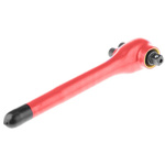 Bahco 1/2 in Insulated Ratchet Handle, Square Drive With Ratchet Handle