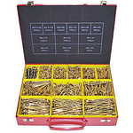 ULTI-MATE Steel 1570 Piece Pozisquare Drive Screw/Bolt Kit