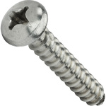 RS PRO Pan Head Self Tapping Screw, 2 1/2in Long