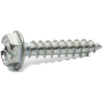 RS PRO Zinc Steel Self Tapping Screw, 1 1/2in Long