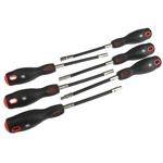 RS PRO Interchangeable Slotted Screwdriver Set 6 Piece