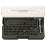 Cooper Tools Driver Bit Set 64 Pieces, Phillips, Pozidriv, Slotted Hexagon, Tampered Hexagon, Tampered Torx, Torx,