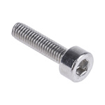 RS PRO M3 x 12mm Hex Socket Cap Screw Plain Stainless Steel