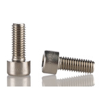 RS PRO M8 x 20mm Hex Socket Cap Screw Plain Stainless Steel