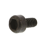 RS PRO Black, Self-Colour Steel Hex Socket Cap Screw, DIN 912, M1.6 x 3mm