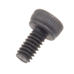 RS PRO Black, Self-Colour Steel Hex Socket Cap Screw, DIN 912, M2 x 4mm