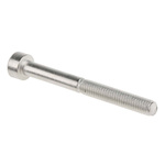 RS PRO M4 x 40mm Hex Socket Cap Screw Plain Stainless Steel