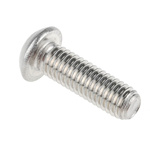 RS PRO M8 x 25mm Hex Socket Button Screw Plain Stainless Steel