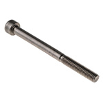 RS PRO Plain Stainless Steel Hex Socket Cap Screw, DIN 912, M5 x 60mm