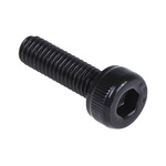 RS PRO M3 x 10mm Hex Socket Cap Screw Black, Self-Colour Steel