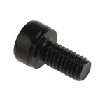 RS PRO M4 x 8mm Hex Socket Cap Screw Black, Self-Colour Steel