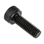 RS PRO M4 x 12mm Hex Socket Cap Screw Black, Self-Colour Steel