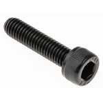RS PRO Black, Self-Colour Steel Hex Socket Cap Screw, DIN 912, M6 x 25mm
