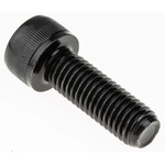RS PRO M10 x 30mm Hex Socket Cap Screw Black, Self-Colour Steel