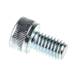 RS PRO Bright Zinc Plated Steel Hex Socket Cap Screw, DIN 912, M6 x 10mm