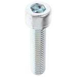 RS PRO Bright Zinc Plated Steel Hex Socket Cap Screw, DIN 912, M10 x 40mm