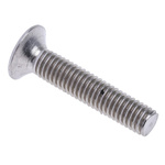 RS PRO Plain Stainless Steel Hex Socket Countersunk Screw, ISO 10642, M5 x 25mm