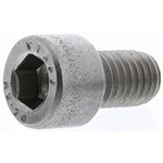 RS PRO M10 x 16mm Hex Socket Cap Screw Plain Stainless Steel
