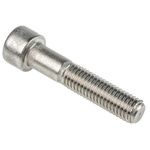 RS PRO M10 x 50mm Hex Socket Cap Screw Plain Stainless Steel