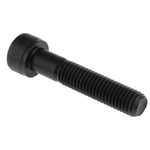 RS PRO M10 x 50mm Hex Socket Cap Screw Black, Self-Colour Steel