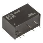 XP Power IML02 DC-DC Converter, ±9V dc/ ±111mA Output, 13.5 → 16.5 V dc Input, 2W, Through Hole, +85°C Max Temp