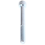 RS PRO Bright Zinc Plated Steel Hex Socket Cap Screw, DIN 912, M6 x 70mm