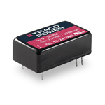 TRACOPOWER TEL 10WI DC-DC Converter, 12V dc/ 833mA Output, 18 → 75 V dc Input, 10W, Through Hole, +88°C Max Temp