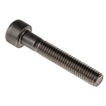 RS PRO Plain Stainless Steel Hex Socket Cap Screw, DIN 912, M5 x 30mm