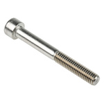 RS PRO Plain Stainless Steel Hex Socket Cap Screw, DIN 912, M6 x 50mm