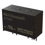 Murata Power Solutions MGJ1 DC-DC Converter, 15V dc/ 55.6mA Output, 10.8 → 13.2 V dc Input, 1W, Through Hole,