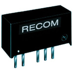 Recom RB DC-DC Converter, 12V dc/ 84mA Output, 4.5 → 5.5 V dc Input, 1W, Through Hole, +85°C Max Temp -40°C Min