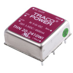 TRACOPOWER THN 20WI DC-DC Converter, 3.3V dc/ 4.5A Output, 9 → 36 V dc Input, 20W, Through Hole, +85°C Max Temp