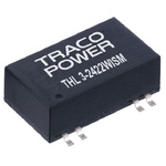TRACOPOWER THL 3WISM DC-DC Converter, 15V dc/ 200mA Output, 9 → 36 V dc Input, 3W, Surface Mount, +85°C Max Temp