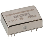 Recom REC8 DC-DC Converter, ±12V dc/ ±333mA Output, 18 → 36 V dc Input, 8W, Through Hole, +85°C Max Temp -40°C