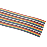 RS PRO 37 Way Unscreened Flat Ribbon Cable, 47.12 mm Width, 30m